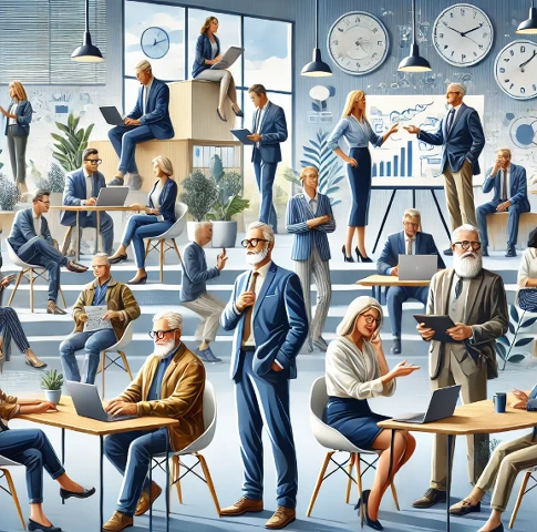 액티브 시니어 이미지