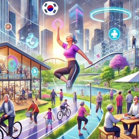 한국의 액티브 시니어 문화 이미지
