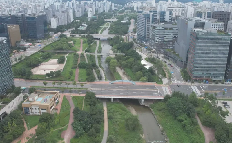 IT벤처벨리안 생태공원이 서울 근교 힐링 여행지의 세번째 방문지다.